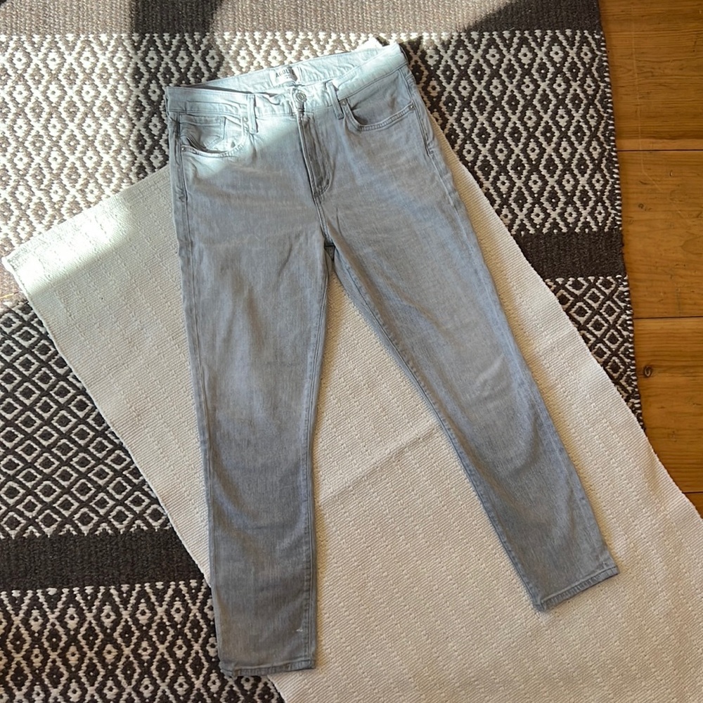 Agolde Sophie high rise crop skinny jean